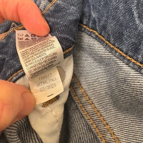 Aeropostale High Rise Wide Leg Jeans Women’s Size 8 100% Cotton - Picture 7 of 7